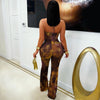 Javae jumpsuit (Brown multi)