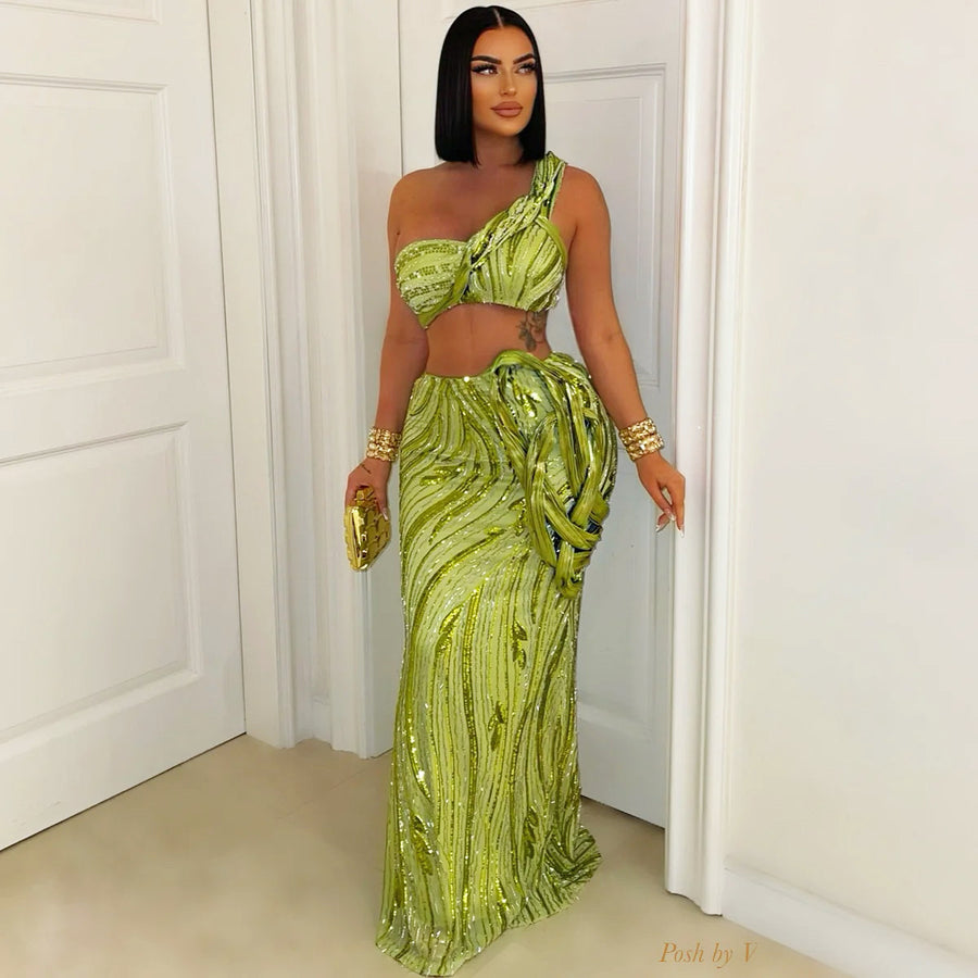 Fancy lace dress (Black)