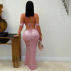 Mermaid glam skirt set (Aqua)
