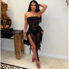 Ebony lace dress (Black)