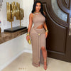 Monroe caged glam dress (Pink)
