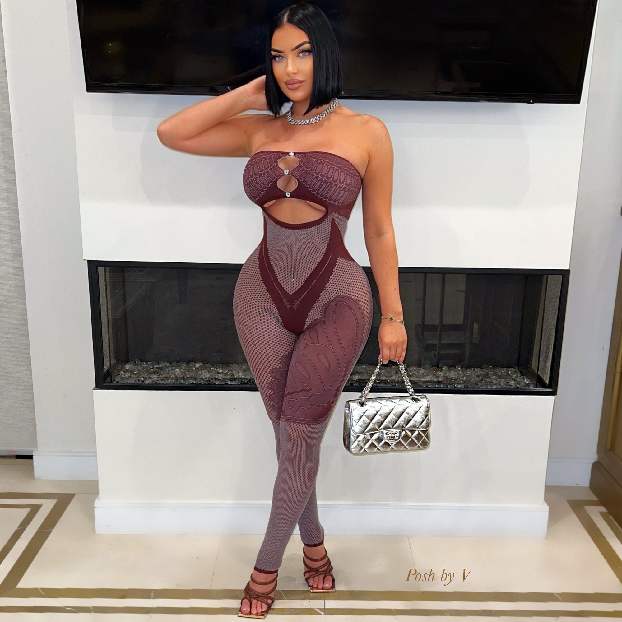 Celine jumpsuit (Blue)