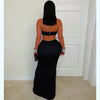 Gigi crystal dress (Black/silver)