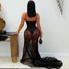 Zique lace glam dress (Black)
