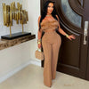 Alaza fur pants set (Mocha)