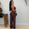 Yuso palazzo jumpsuit (Brown)