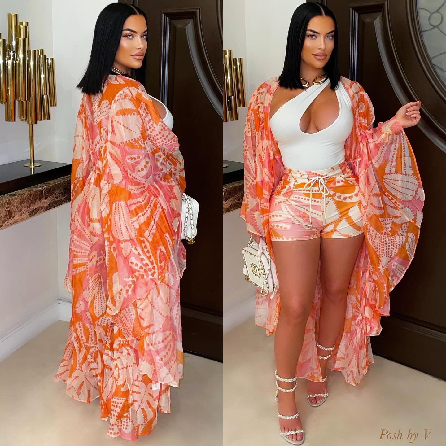 Lore knot bodysuit (White)