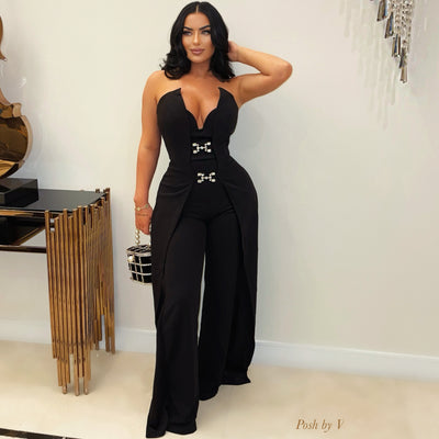 Alice glam jumpsuit (Black)