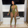 Rozay charm jumpsuit (Green)