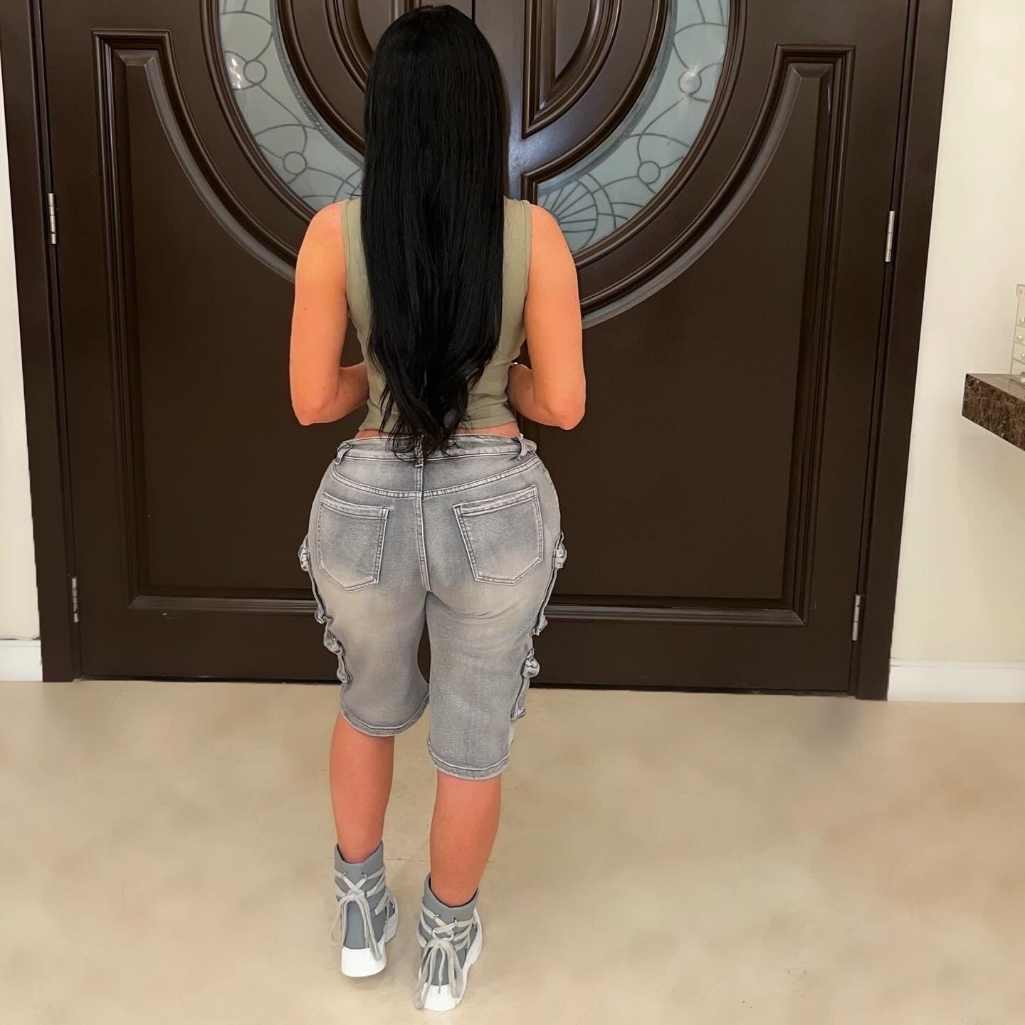 Dulce cargo shorts (Grey)