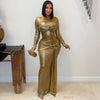 Elleque glam dress (Gold)