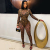 Luxe leopard jumpsuit