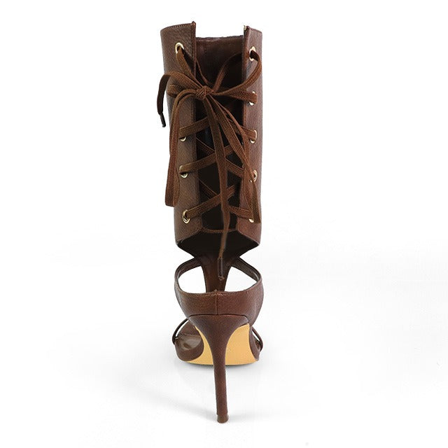 Molo laced heels (Brown)