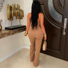 Alaza fur pants set (White)