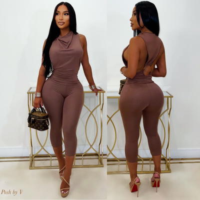 Yatti leggings set (Mocha)