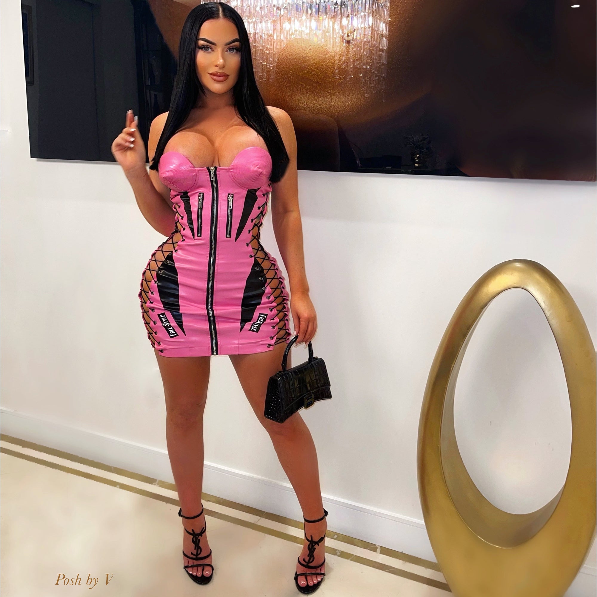 Chic sport dress (Pink)