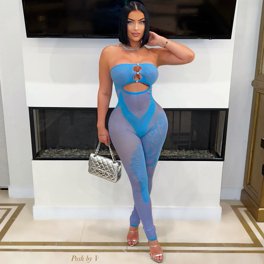 Celine jumpsuit (Blue)