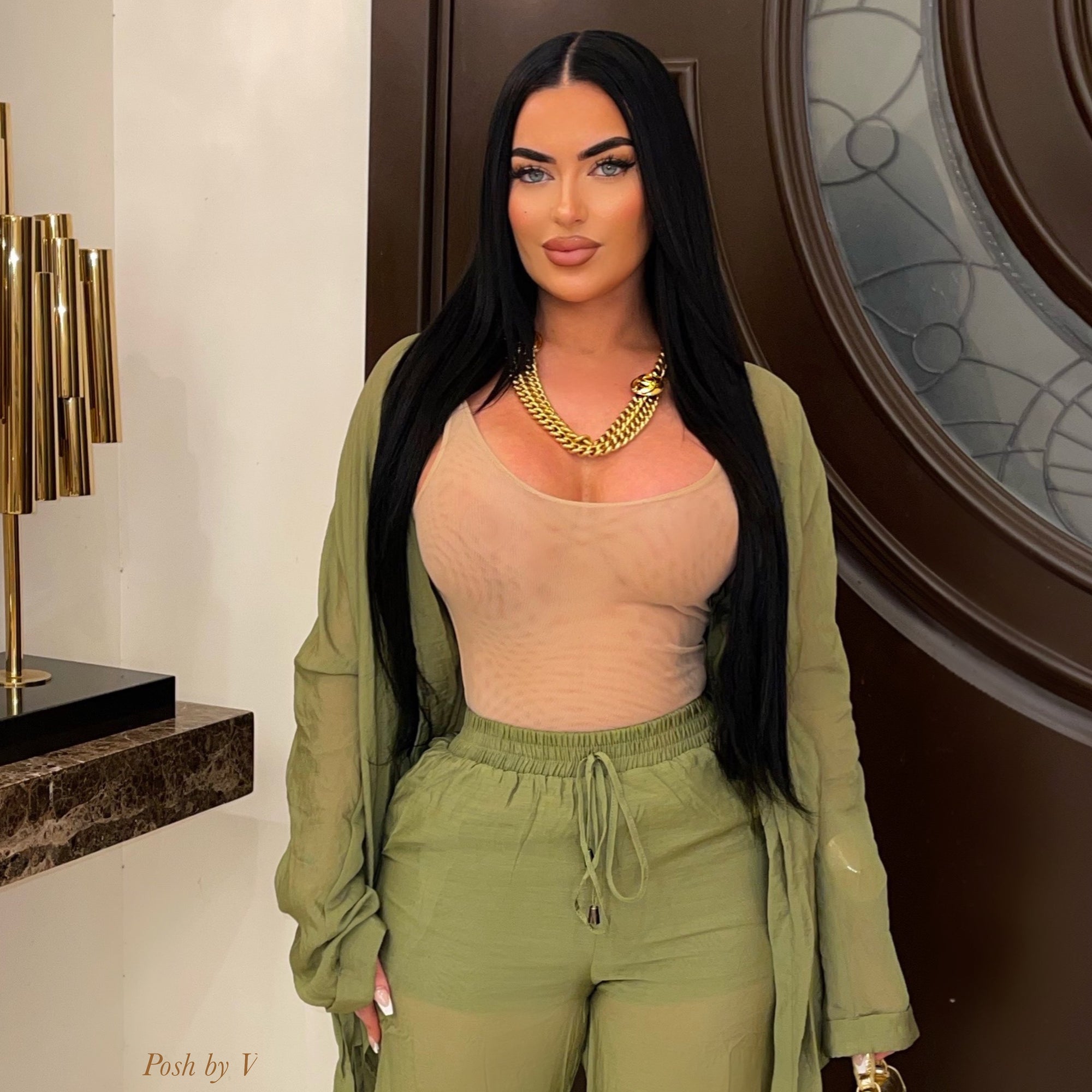 Corei mesh bodysuit (Nude)