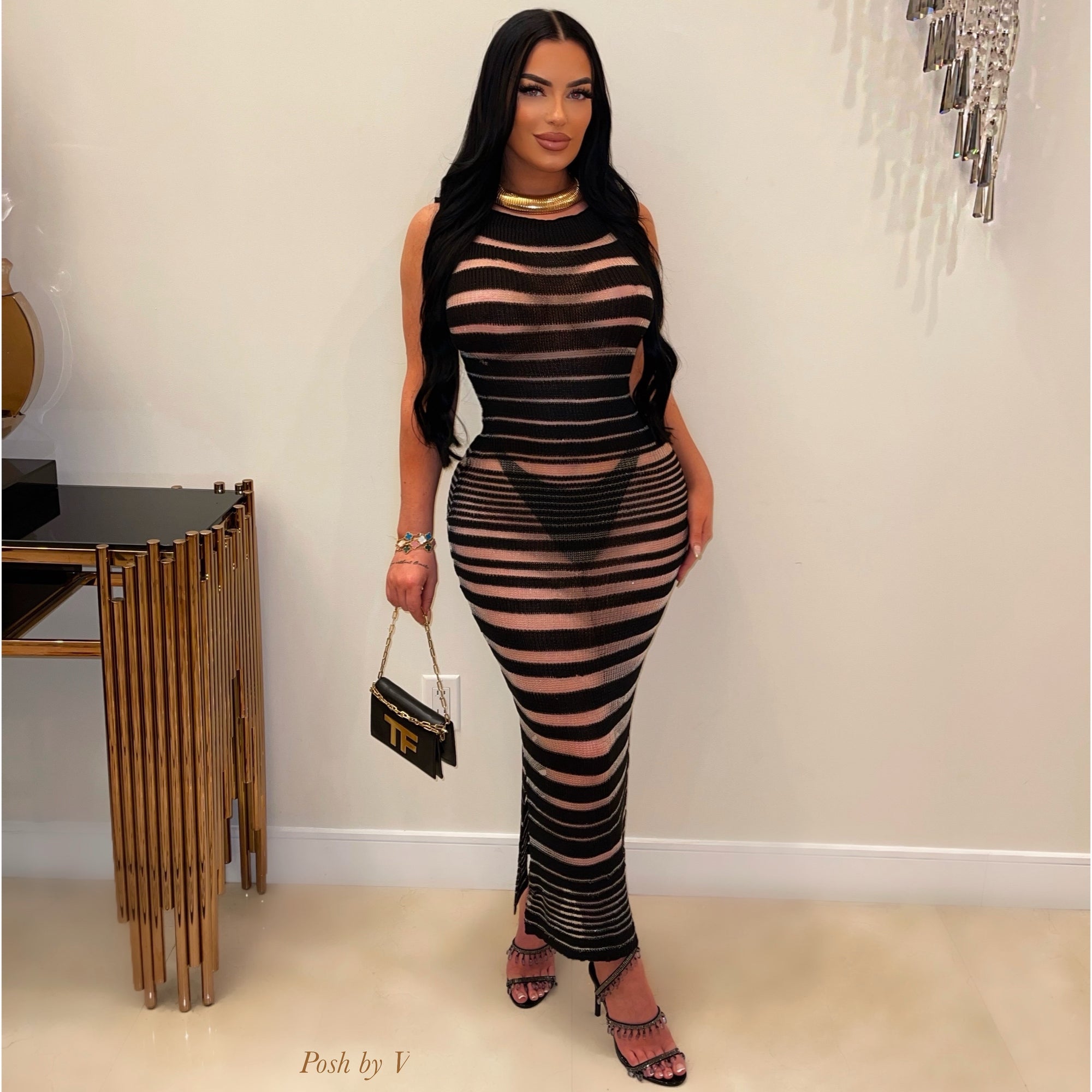 Alice knit dress (Black)