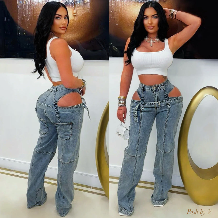 Vers crop top (White)