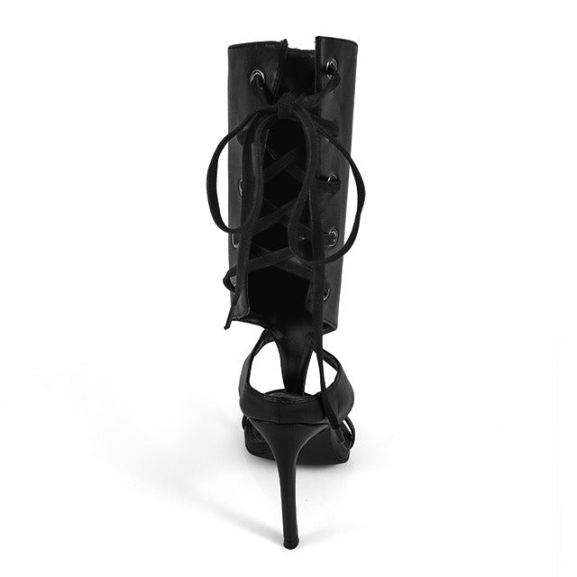 Molo laced heels (Black)