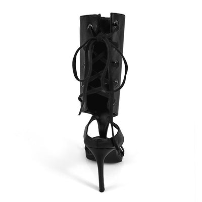 Molo laced heels (Black)