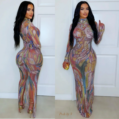 Tilela dress (Multi)