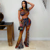 Carallo palazzo pants set (Multi)