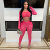 Carina leggings set (Pink)