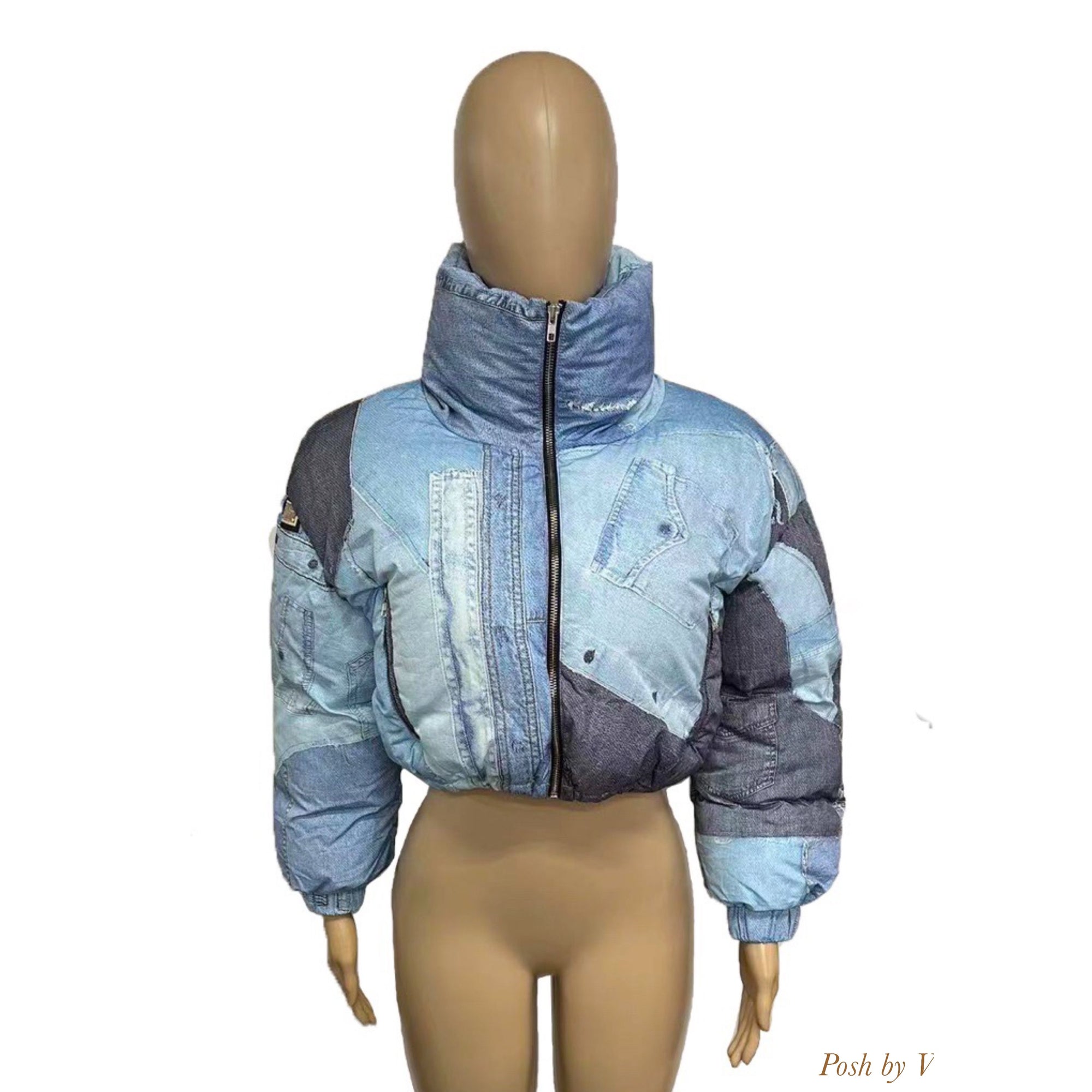 Denzi bomber jacket (Mix denim)