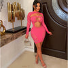 Liz mini dress (Pink)