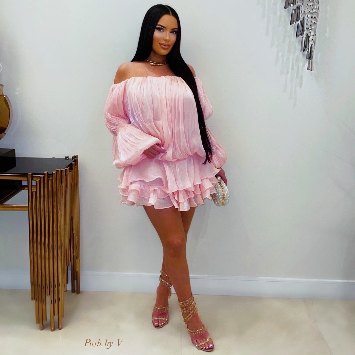 Sahara mini dress (Pink)