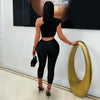 Yeri crop leggings (Black)