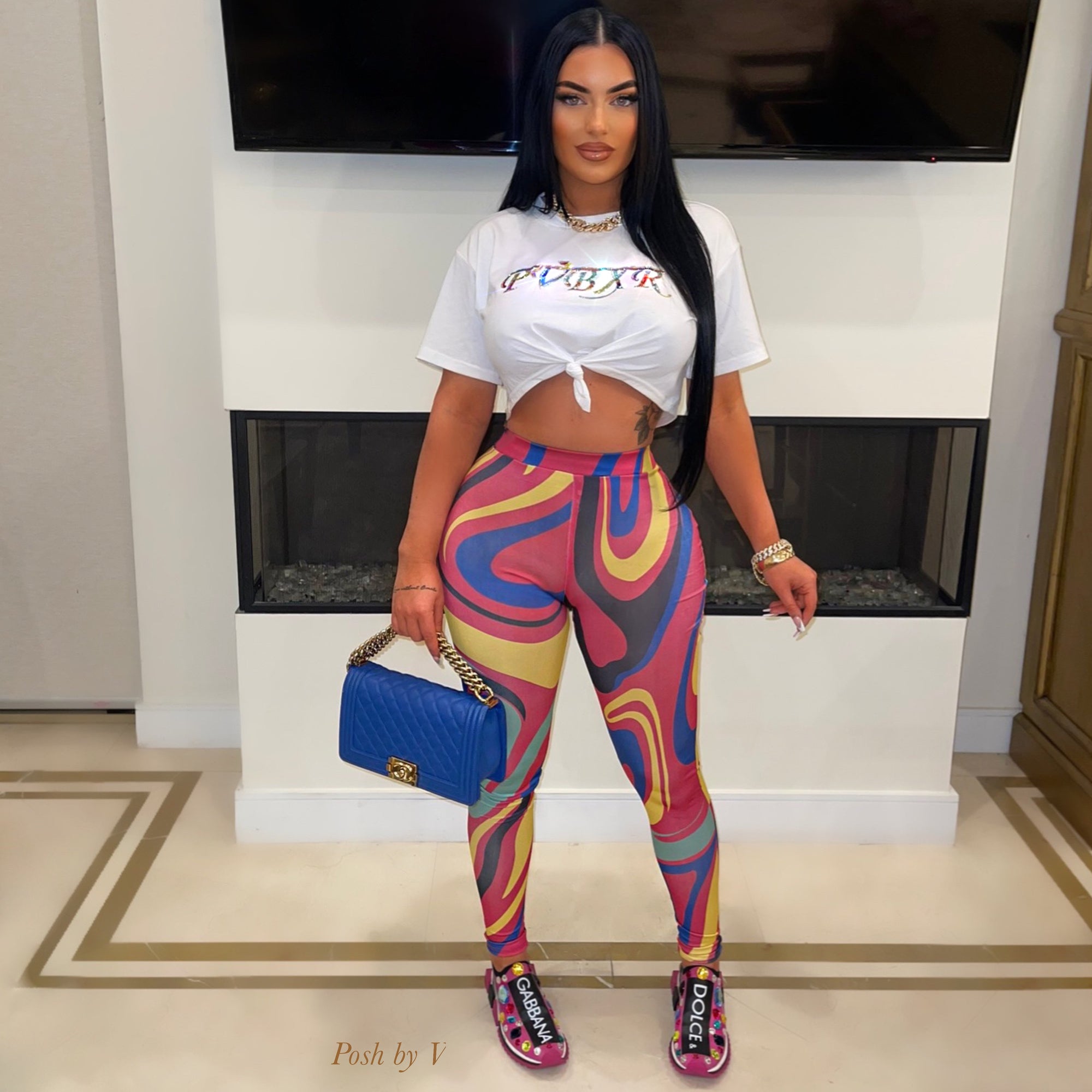 PVBXR leggings set (Pink multi)