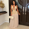 Tylea maxi dress (Beige/gold)
