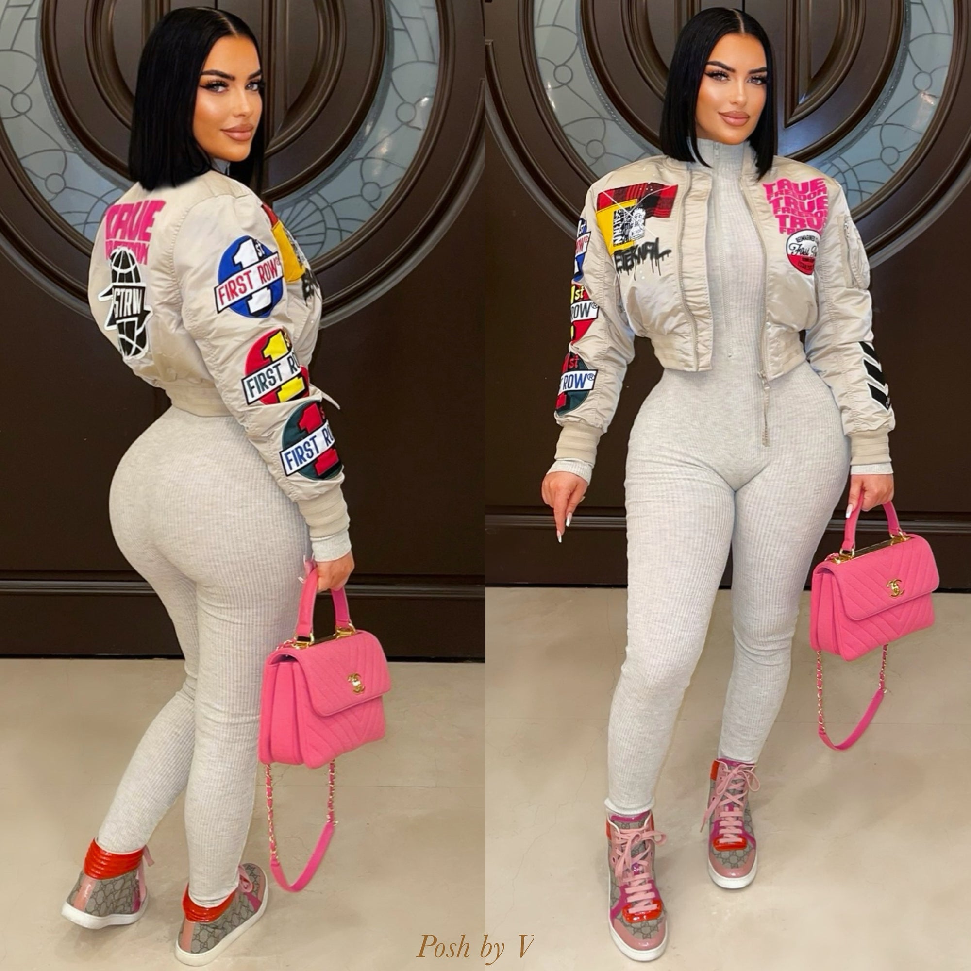 Semma rib jumpsuit (Oatmeal)