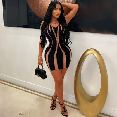 Zarin mini dress (Black)
