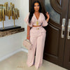Alaza fur pants set (Mocha)