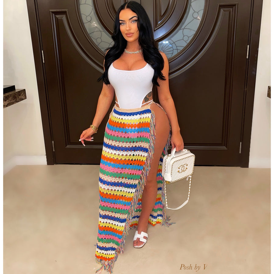 Viche crochet skirt (Multi)