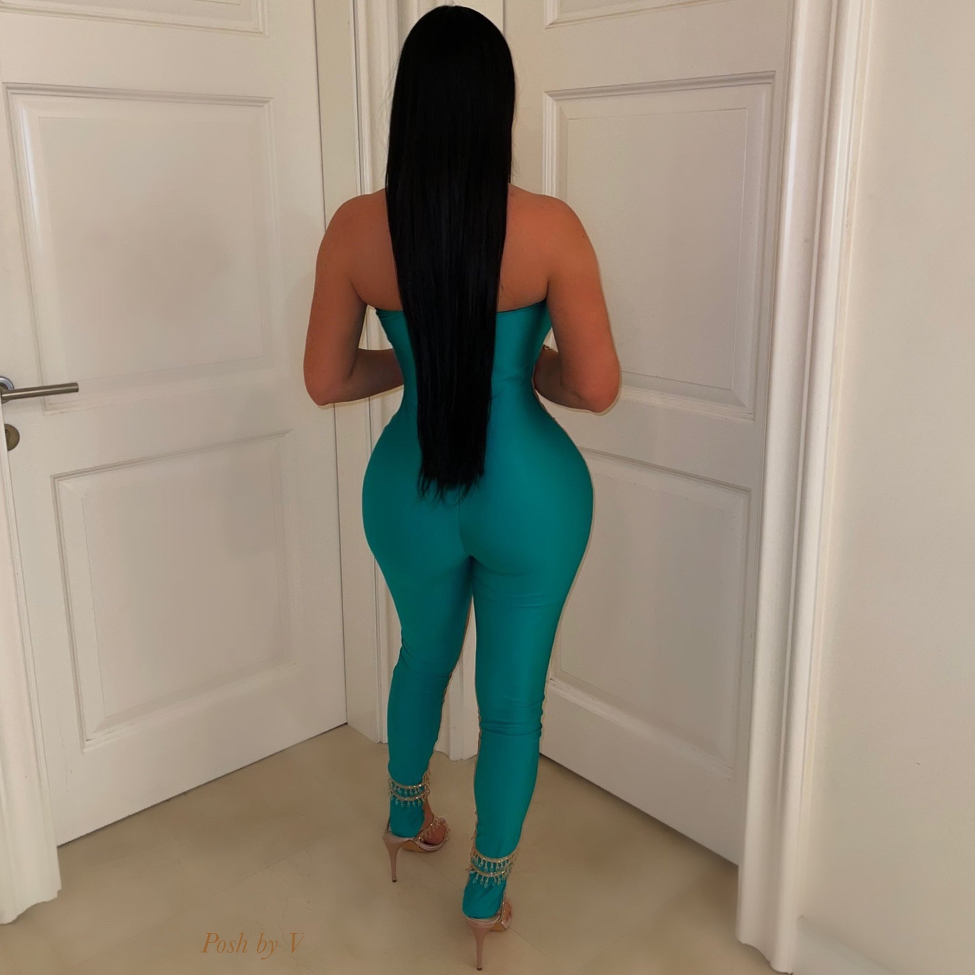 Aura glam jumpsuit (Green)