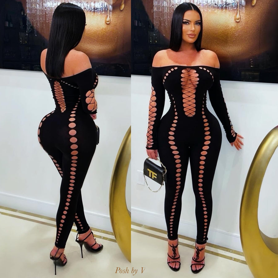 Opal jumpsuit (Black)