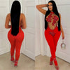 Galore glam jumpsuit (Red)