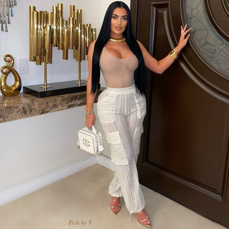 Corei mesh bodysuit (Nude)