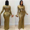 Elleque glam dress (Gold)