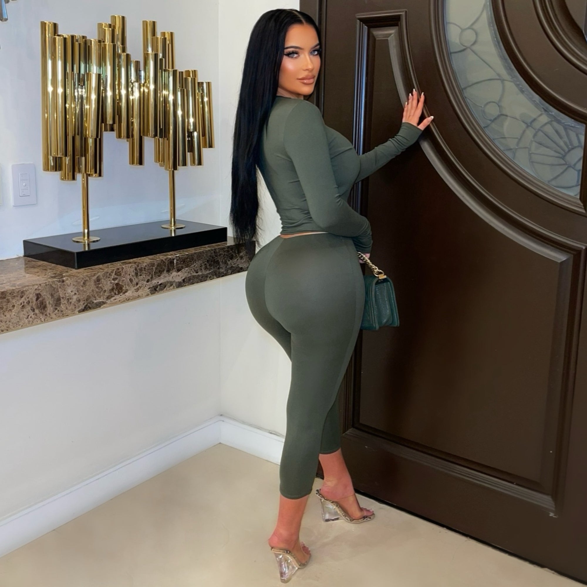 Taski capri set (Olive)