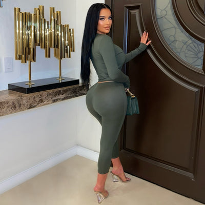 Taski capri set (Olive)