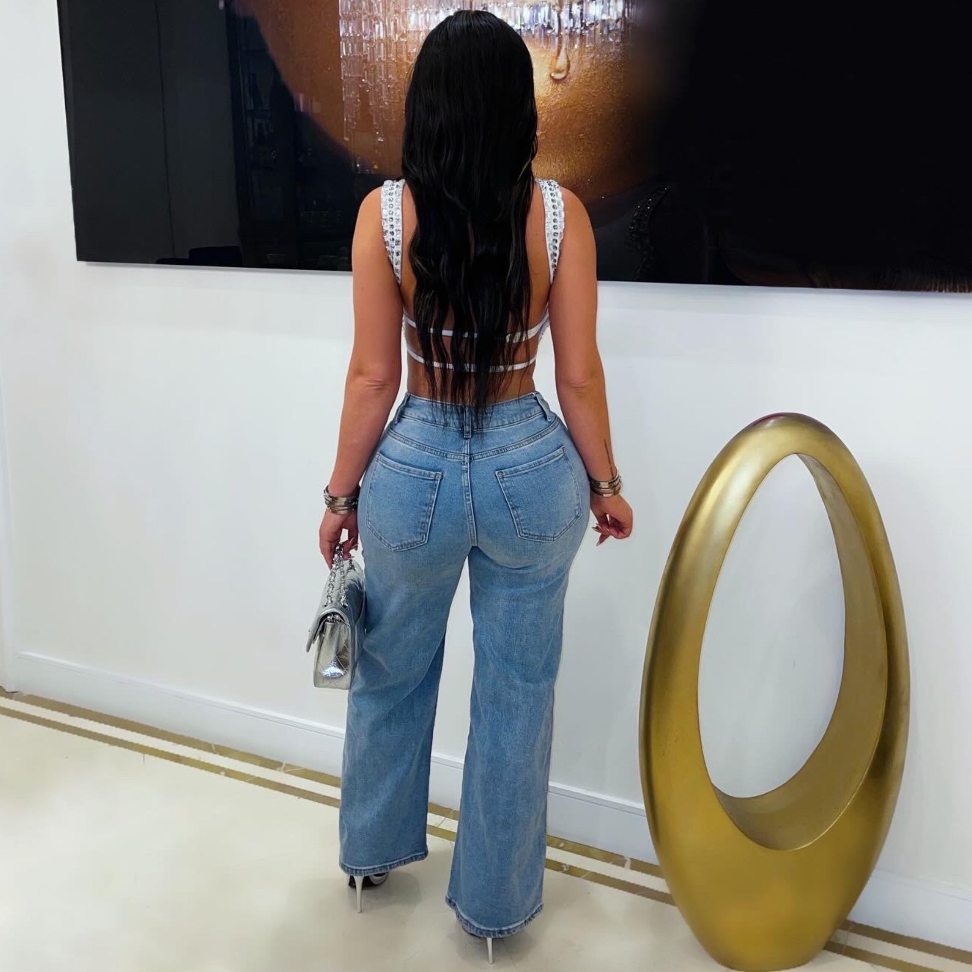 Forever heart jeans (Blue)