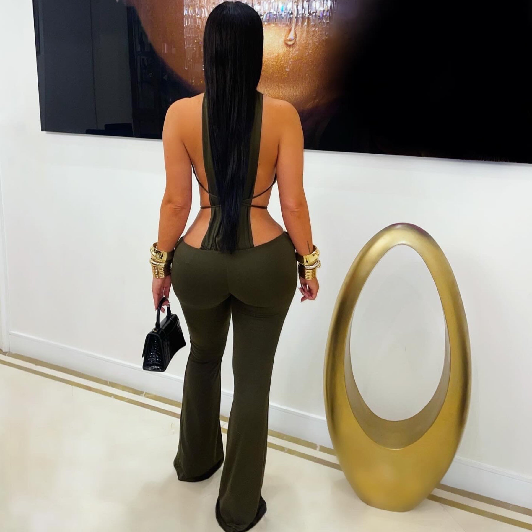 Devia jumpsuit (Olive)