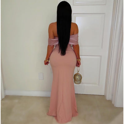 Esaji rose dress (Blush)