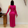 Anasi glam dress (Pink)